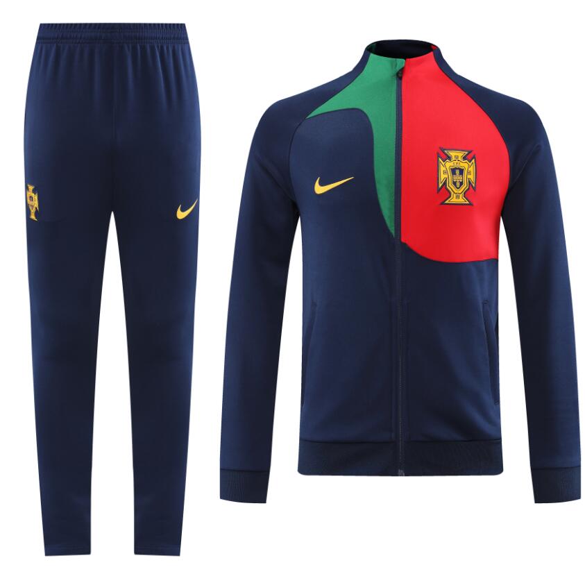 Chaqueta De Chándal Portugal Azul Marino 2022